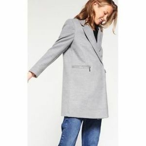 Topshop Wool Coat Petite Size 4